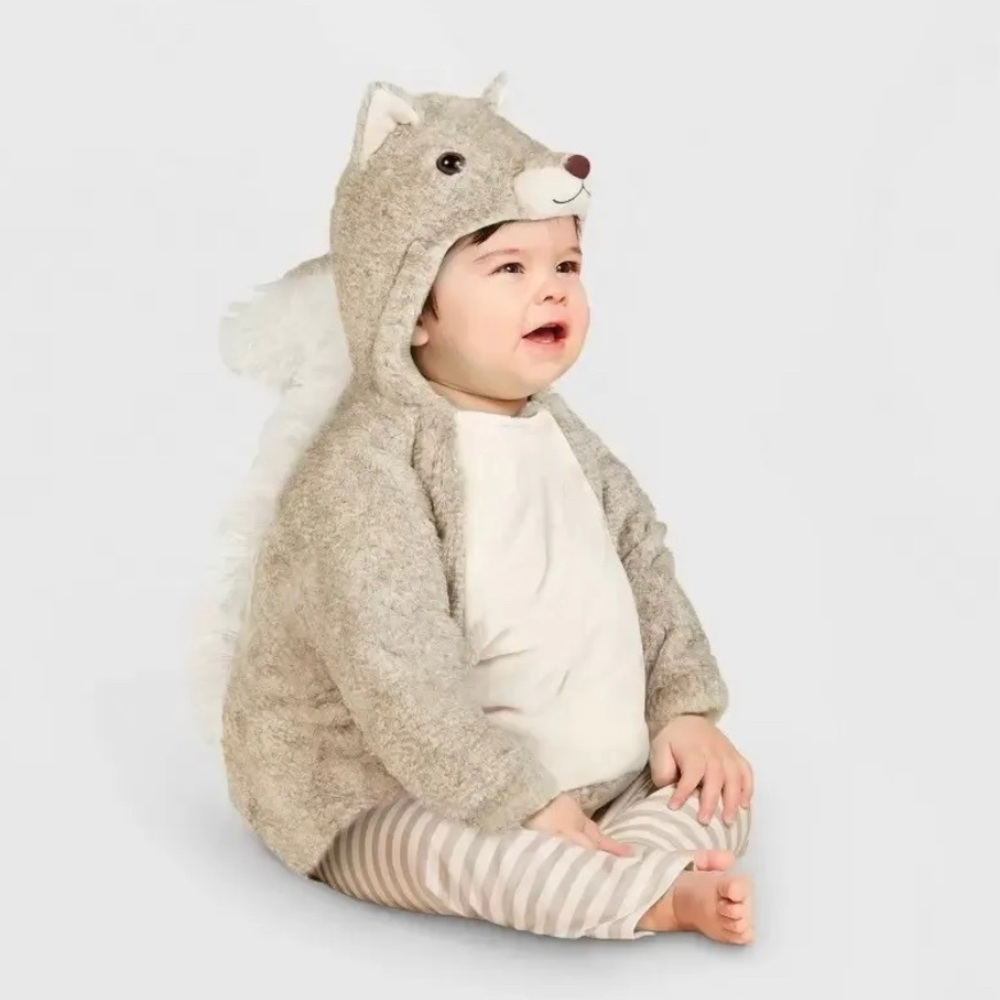 6-12M Baby Squirrel Costume